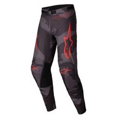 KALHOTY RACER HOLLOW, ALPINESTARS (ŠEDÁ CAMO/ORANŽOVÁ FLUO) 2025