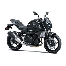 KAWASAKI Z500 MY27 EBONY / METALLIC CARBON GRAY
