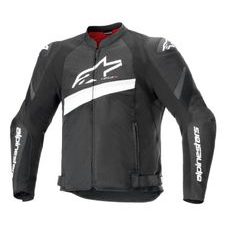 BUNDA T-GP PLUS R 4 AIRFLOW, ALPINESTARS (ČERNÁ/BÍLÁ) 2024