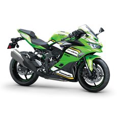 KAWASAKI NINJA ZX-4RR MY25 LIME GREEN / EBONY / PEARL BLIZZARD WHITE