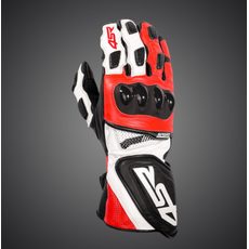 4SR PÁNSKÉ KOŽENÉ RUKAVICE SPORT CUP III REFLEX RED 