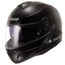 LS2 VÝKLOPNÁ PŘILBA FF908 STROBE II GLOSS BLACK