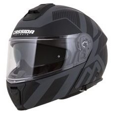 PŘILBA CASSIDA MODULO 2.1 PROFILE VISION (ČERNÁ MATNÁ/ŠEDÁ/ŠEDÁ REFLEXNÍ, PLEXI S PŘÍPRAVOU PRO PINLOCK)