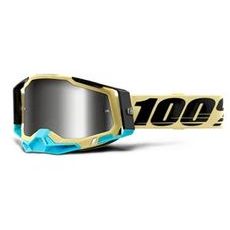 100% BRÝLE RACECRAFT 2 AIRBLAST - STŘÍBRNÉ PLEXI