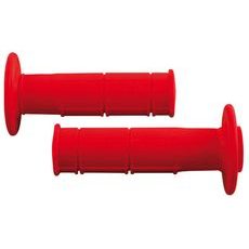 GRIPY RACING (MĚKKÉ), RTECH (ČERVENÉ, PÁR, DÉLKA 116 MM)