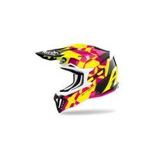 PŘILBA STRYCKER XXX, AIROH (LESKLÁ RŮŽOVÁ)