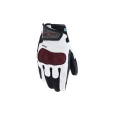 RUKAVICE STELLA MOGRESS AIRFLOW, ALPINESTARS (BÍLÁ OFFWHITE/ČERNÁ/TYRKYSOVÁ) 2026
