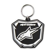KLÍČENKA PLATE, ALPINESTARS (ČERNÁ/BÍLÁ)