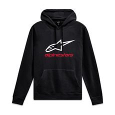 MIKINA ALWAYS 2.0, ALPINESTARS (ČERNÁ/BÍLÁ/ČERVENÁ)