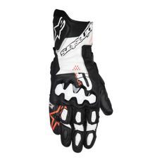 RUKAVICE GP PLUS R V3, ALPINESTARS (ČERNÁ/BÍLÁ/ČERVENÁ FLUO) 2025