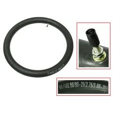 DUŠE ZESÍLENÁ 2,75/3,00-21" (PRO PŘEDNÍ KOLO / VENTILEK TR4 / SÍLA STĚNY 3,00MM)