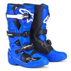 BOTY TECH 7 S, ALPINESTARS, DĚTSKÉ (MODRÁ/BÍLÁ/ČERNÁ) 2025