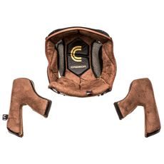 LÍCNICE A KLOBOUK PRO PŘILBY FIBRE, CASSIDA