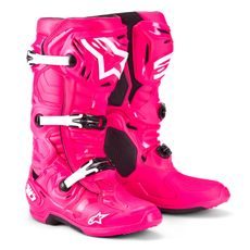 BOTY TECH 10, ALPINESTARS (RŮŽOVÁ/ČERNÁ/BÍLÁ) 2025