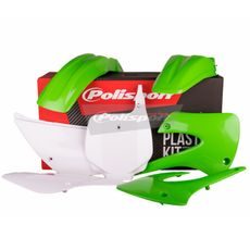 SADA PLASTŮ POLISPORT 90462 OEM BARVA PRO KAWASAKI KX 85 2001-2013