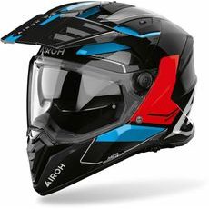 AIROH ENDURO MOTO PŘILBA BANDIT TUNE ČERNÁ/MODRÁ/ČERVENÁ