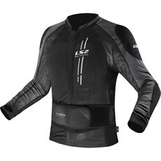 LS2 CHRÁNIČ HRUDI KOŠILKA X-ARMOR MAN JACKET BLACK SILVER