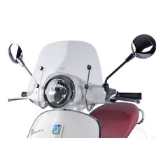 SPORTOVNÍ PLEXI ŠTÍT ČIRÝ VESPA PRIMAVERA