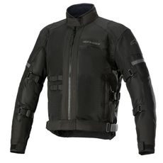 BUNDA CROSSHILL WATERPROOF AIR, ALPINESTARS (ČERNÁ/ČERNÁ) 2024