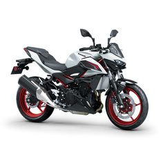 KAWASAKI Z500 SE MY26 PEARL BLIZZARD WHITE / EBONY