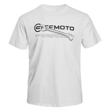 TRIČKO CFMOTO WRENCH - BÍLÁ