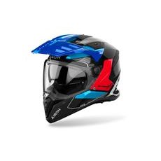 PŘILBA BANDIT TUNE, AIROH (MODRÁ/ČERVENÁ LESKLÁ) 2025