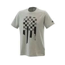 KTM PÁNSKÉ TRIČKO RADICAL SQUARE GREY MELANGE