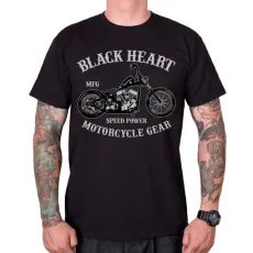 PÁNSKÉ TRIKO BLACK HEART CHOPPER