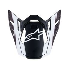KŠILT PRO PŘILBY SUPERTECH S-M10 AMPRESS, ALPINESTARS (ČERNÝ MATNÝ/BÍLÝ, VERZE ECE 22.06)