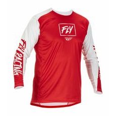 DRES LITE, FLY RACING - USA (ČERVENÁ/BÍLÁ)