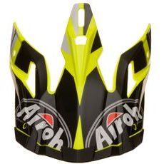 NÁHRADNÍ KŠILT PRO PŘILBY AVIATOR 2.2 REFLEX, AIROH (BÍLÁ/ČERNÁ/ŽLUTÁ)