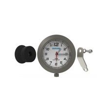 ANALOGOVÉ HODINY, OXFORD (STŘÍBRNÝ RÁMEČEK, LUMINISCENČNÍ CIFERNÍK)