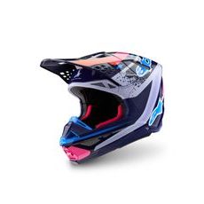 PŘILBA SUPERTECH S-M10 LIMITOVANÁ EDICE RECORDS, ALPINESTARS (ŠEDÁ/MULTICOLOR) 2026