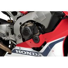 OCHRANNÉ KRYTY MOTORU PUIG 20289N ČERNÝ ZAHRNUJE PRAVÝ, LEVÝ KRYT A KRYT ALTERNÁTORU