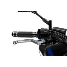 PÁČKA BRZDY BEZ ADAPTÉRU PUIG 3.0 120PA DLOUHÉ STŘÍBRNÁ/MODRÁ