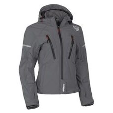 MBW DÁMSKÁ SOFTSHELL MOTO BUNDA HANA GREY