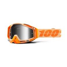 100% BRÝLE RACECRAFT SAHARA (STŘÍBRNÉ ZRCADLOVÉ PLEXI)