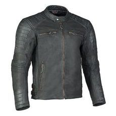 MBW PÁNSKÁ KOŽENÁ RETRO MOTO BUNDA HURRICANE 