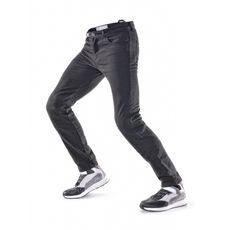 CITY NOMAD PÁNSKÉ KEVLAROVÉ MOTO JEANSY FORTIS ČERNÉ