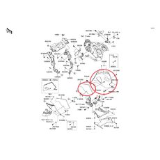 BOČNÍ PLAST PRAVÝ VČETNĚ TEPELNÉ IZOLACE NA KAWASAKI ZZR1400