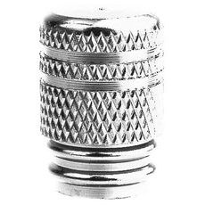 KOVOVÉ ČEPIČKY VENTILKŮ, OXFORD (STŘÍBRNÉ, PÁR)