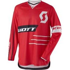 SCOTT MOTOKROSOVÝ DRES 350 DIRT RED BLACK VEL M