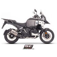 SC-PROJECT BMW R 1300 ADVENTURE GS 2025 TITANOVÝ VÝFUK ADVENTURE-R E5+