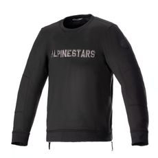 BUNDA LEGIT CREW FLEECE, ALPINESTARS (ČERNÁ/ŠEDÁ) 2024