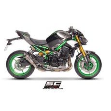 SC-PROJECT KAWASAKI Z900 2025- TITANOVÝ VÝFUK S1 HOMOLOGOVANÝ