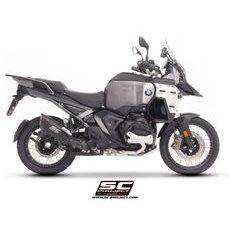 SC-PROJECT BMW R 1300 ADVENTURE GS 2025 TITANOVÝ VÝFUK MATNĚ ČERNÁ ADVENTURE-R E5+