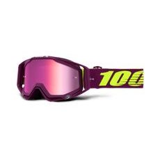 100% BRÝLE RACECRAFT KLEPTO, 100% (STŘÍBRNÉ ZRCADLOVÉ PLEXI)