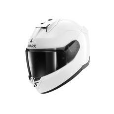 SHARK INTEGRÁLNÍ MOTO PŘILBA D-SKWAL 3 BLANK BARVA BÍLÁ/LESKLÁ