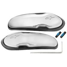 SLIDERY ŠPIČKY PRO BOTY SUPERTECH R/SMX PLUS/SMX-6/SMX S A SMX-1 R, ALPINESTARS (BÍLÁ, SLITINA HLINÍKU/PLAST, PÁR)