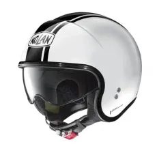 NOLAN OTEVŘENÁ MOTO HELMA NOLAN N21 VISOR FLYBRIDGE METAL WHITE 67